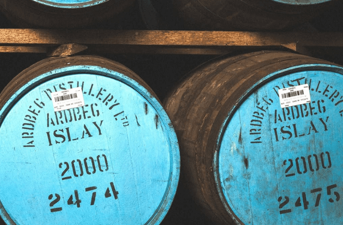 Beczki Ardbeg 10 YO